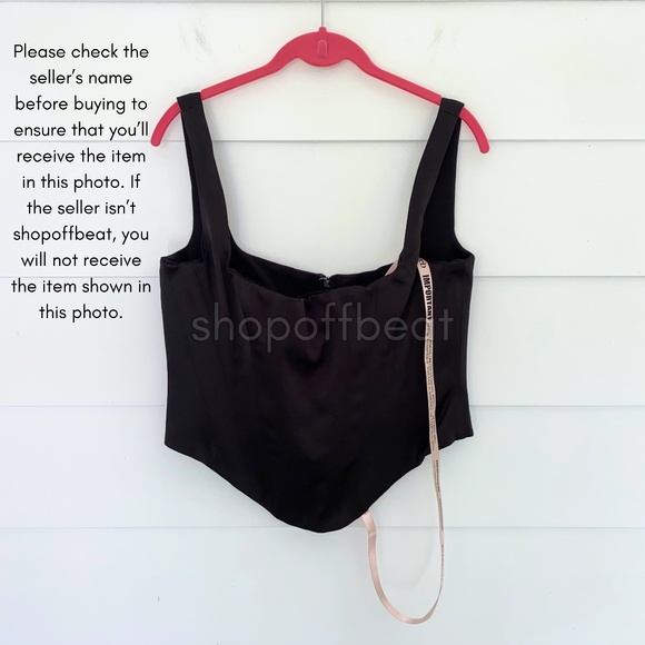 NEW House of CB Rafa Top Black Large+ (XL) - Picture 14 of 17